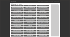 Desktop Screenshot of coachz.us